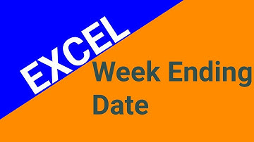 How To Calculate Week Ending Date