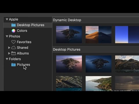 Videó: Hogyan állíthatok be több képet asztali háttérként Mac számítógépen?