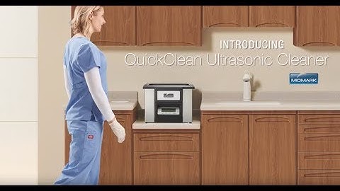 QuickClean® Ultrasonic Cleaner by Midmark