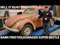 1971 VW Beetle Barn Find - Will It Run?