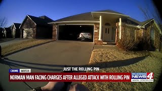Oklahoma man accused of trying to kill boyfriend with rolling pin