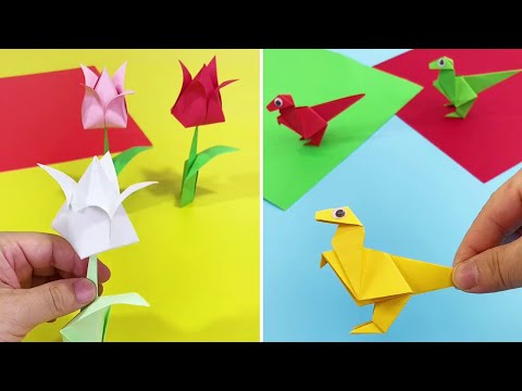 Easy DIY Paper Craft Things You can Try at Home | Simple Origami Crafts using Paper | Homemade Toys