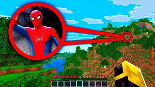 J’ai trouvé la BASE SECRÈTE de SPIDER-MAN dans MINECRAFT 😱