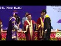 Nit delhi first convocation  president of india  pranab mukherjee  ajay k sharma