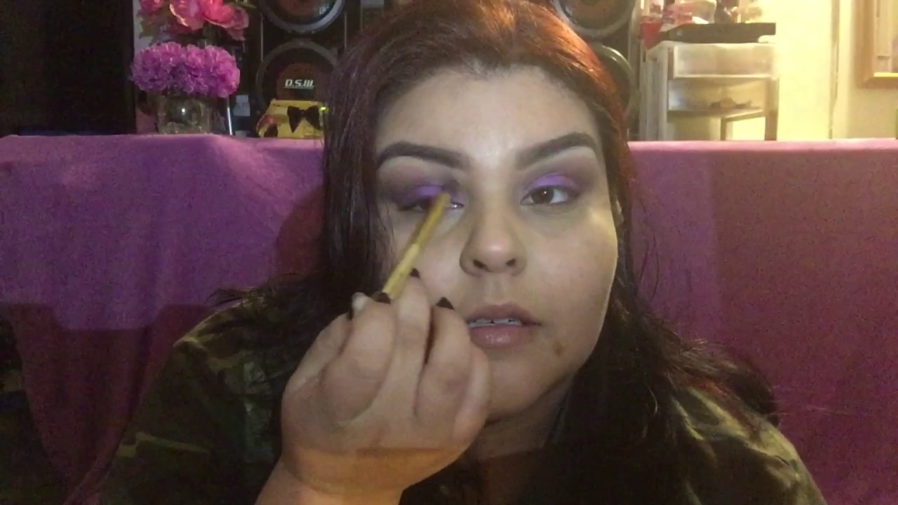 Purple Glam Makeup Tutorial