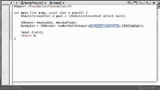 Objective C Programming Tutorial - 51 - Introduction to Number Objects