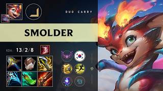 Smolder ADC vs Xayah - KR Master Patch 26.16