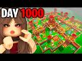 Building An IRL CITY in 99 Nights In The Forest!