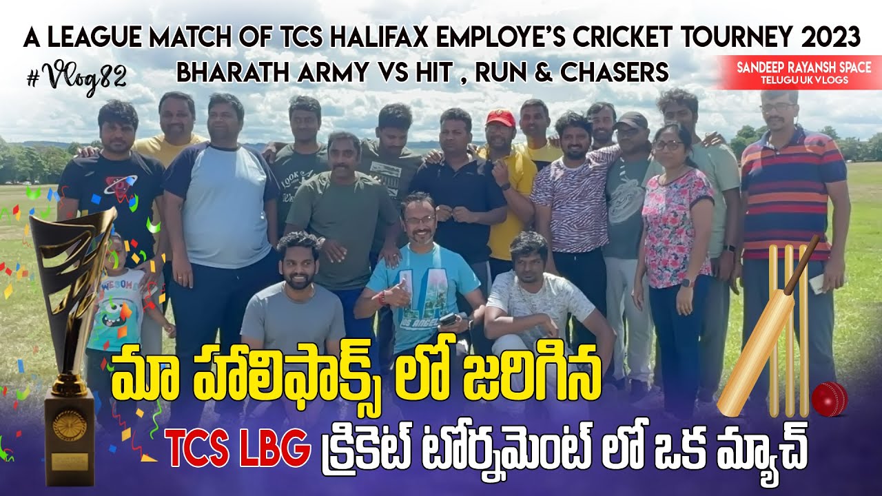 A League match of TCS Halifax employe’s Cricket Tourney 2023 Halifax
