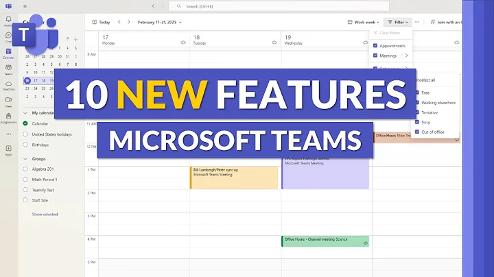 10 New Features in Microsoft Teams for 2025