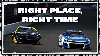 Hot Takes: Kyle Petty details Kyle Larson's capitalization of Keselowski's late pit stop | NASCAR