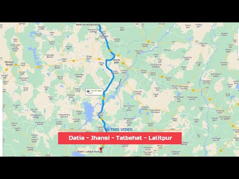 That Crazy Trip : Datia - Jhansi - Talbehat - Lalitpur  - Roads of India