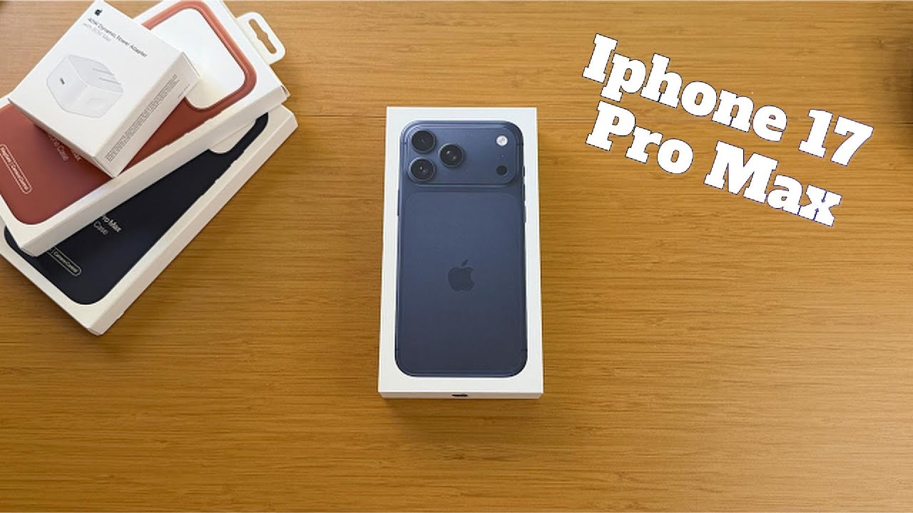 IPHONE 17 PRO MAX UNBOXING Y PRIMERAS IMPRESIONES.