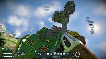 Space Engineers 2022  Losing Internet and saving my vertical miner!