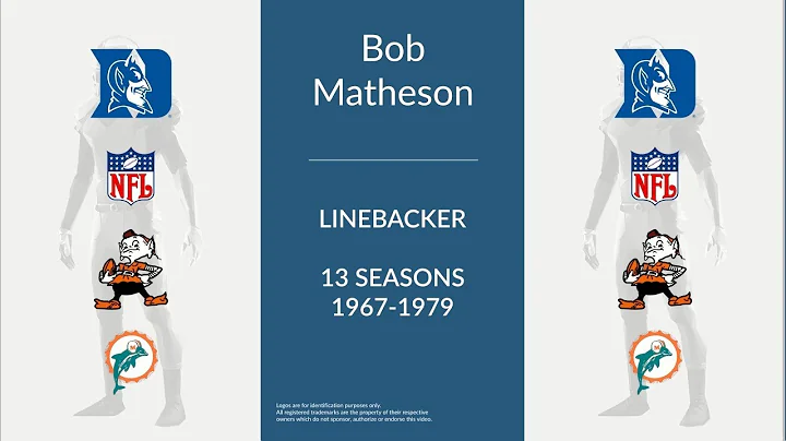 Bob Matheson: Football Linebacker