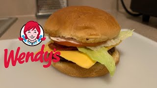 Wendy's Jr. Bacon Cheeseburger Copycat Recipe JBC | Blackstone Electric Griddle