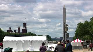 LIVE: Historic Planes Flyover the National Mall in Washington D.C.