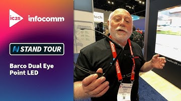 InfoComm 2025: Barco Dual Eye Point LED