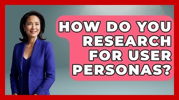 How Do You Research For User Personas? - Graphic Design Nerd