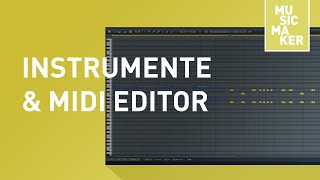 Music Maker [Instrumente & MIDI-Editor]