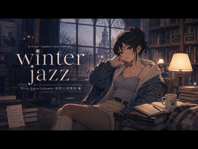 ❄️ First Snow Library 初雪の図書室 | Japanese Vocal Lofi for