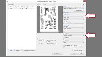 How to Use Direct Print & Share for Canon Plotters (Canon imagePROGRAF IPF/TM/TX/PRO Series)