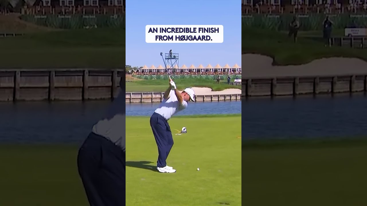 Højgaard makes it look EASY! 🙌