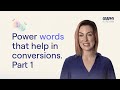Power words that help in conversions  graphy academy