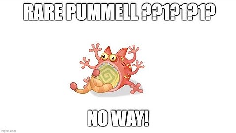 HATCHING RARE PUMMEL ON PLANT ISLAND! (my first rare triple element)