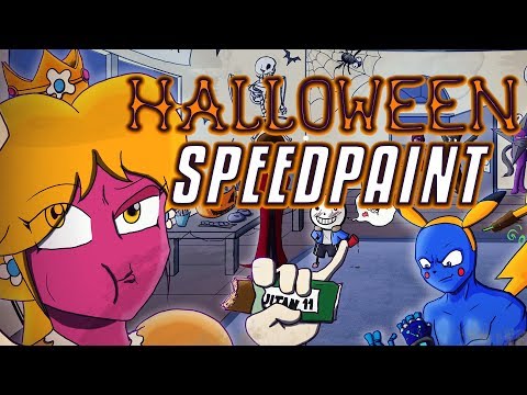 "Haunted Selfie" | Halloween Speedpaint 2019