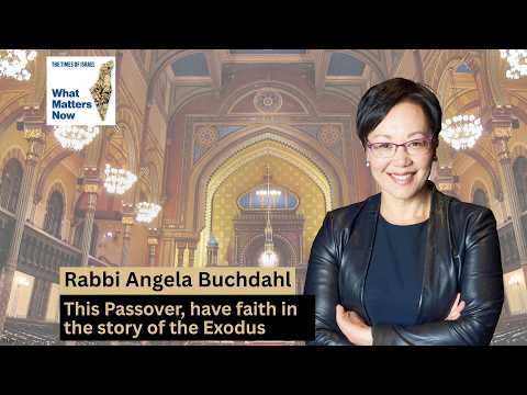 Angela Buchdahl: This Passover, have faith in the story of the Exodus