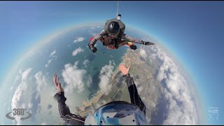 Skydiving VuzeXR style ☁️