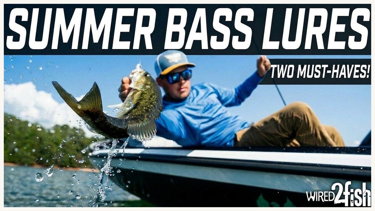 Two Summer Bass Fishing Lures That Produce