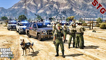 SLICKTOP TAHOE| SHERIFF MONDAY PATROL!!!| #143 (GTA 5 REAL LIFE PC POLICE MOD) 1 HOUR