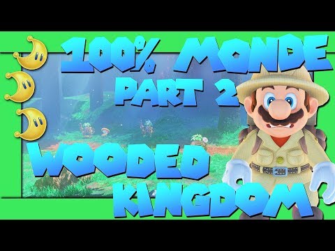 Video: Super Mario Odyssey Wooded Kingdom Power Monde - Wo Man Wooded Kingdom Monde Findet