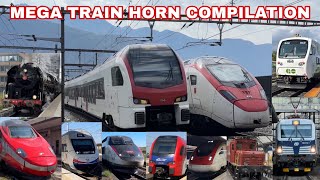 TRAIN HORN COMPILATION! All Horns and Whistles from my Videos (20K Subscribers Special)