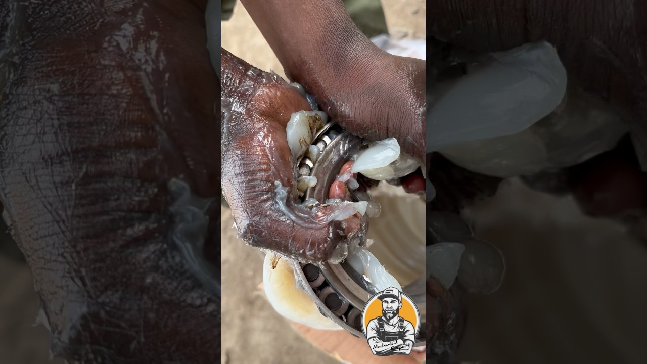Filling Grease Inside Bearings #shorts