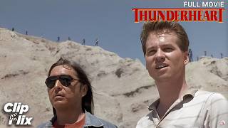 Val Kilmer Sides With Native Americans | THUNDERHEART | Crime Drama screenshot 3
