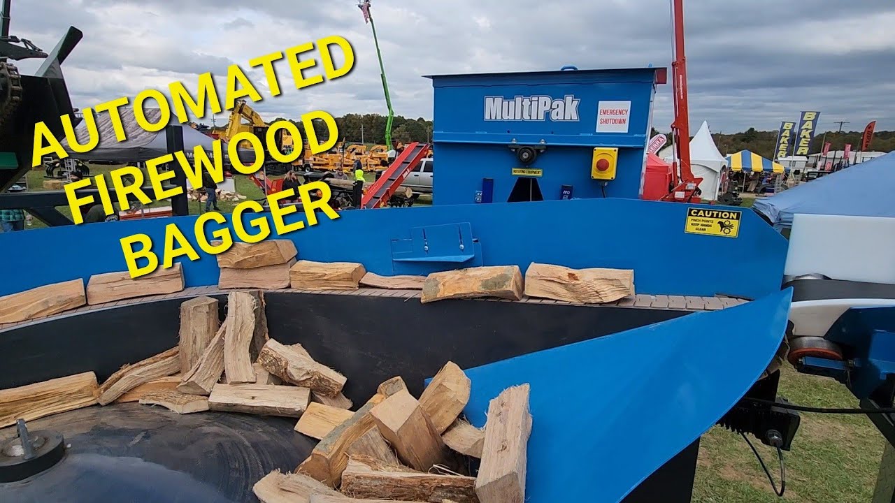 MULTIPAK AUTOMATED FIREWOOD BAGGING SYSTEM FROM And "Y" Knot YouTube