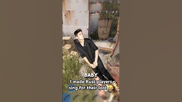 I made Rust players sing for their loot back in my new video #shorts #rust #rustgame #gaming #funny