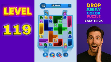 Drop Away: Color Puzzle Level 119