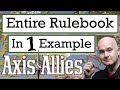 How to Play Axis and Allies 1942 Second Edition in ONE Giant Example