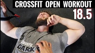 CROSSFIT OPEN WORKOUT 18.5