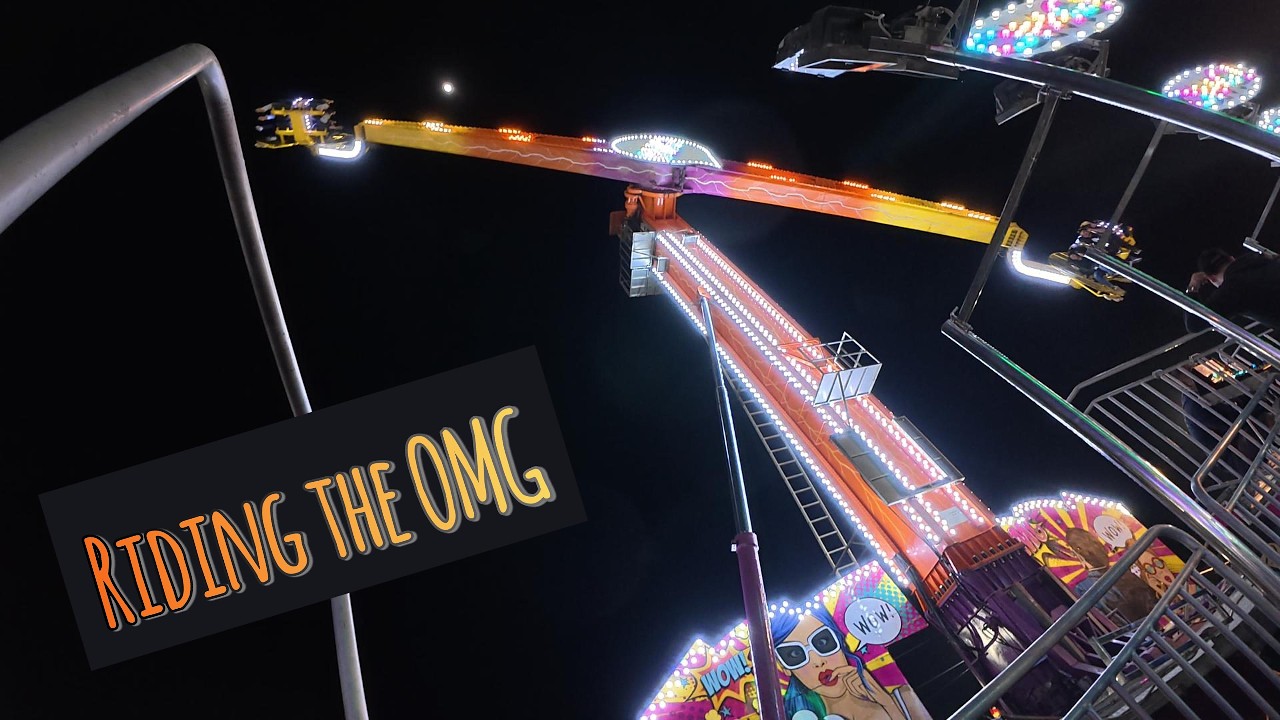 Riding the OMG carnival ride!