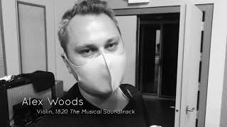 BTS Recording LIVE STRINGS: 1820 The Musical Soundtrack!