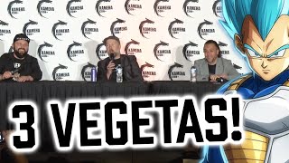 3 Vegetas from 3 Dragon Ball Z Dubs 🐉 Chris Sabat, Brian Drummond, & Rene Garcia 💥 Anime Adventures