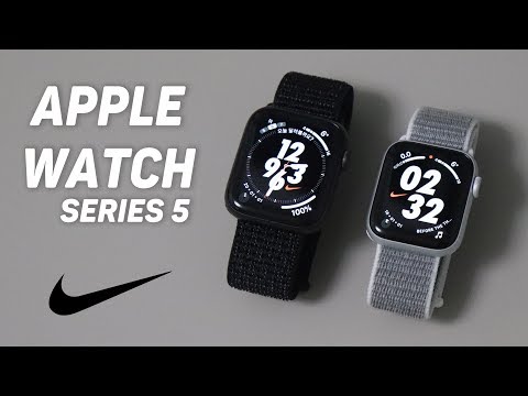 애플워치 시리즈 5 나이키 언박싱! (40mm/44mm, 실버/스페이스그레이 비교) (Apple Watch Series 5 Nike)