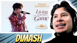 A DANCE BOP! | Dimash - Living For The Game (Live at Voice Beyond Horizon) | REACTION