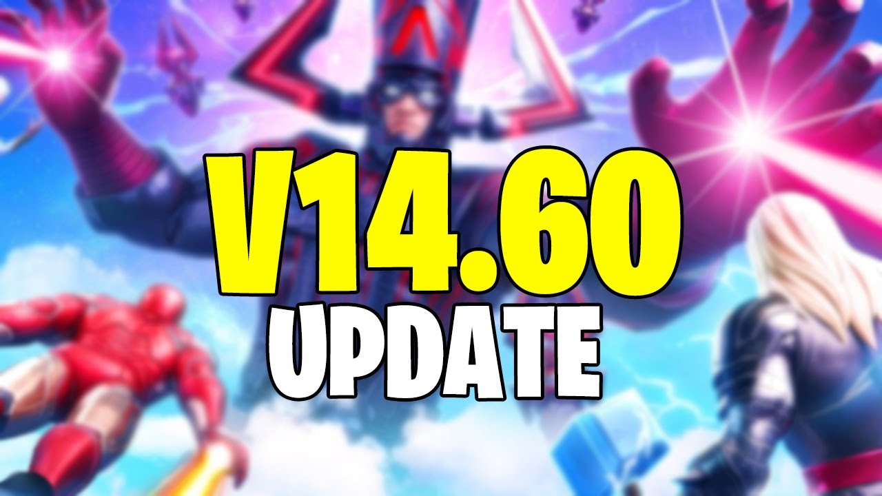 New Fortnite 14.60 UPDATE PATCH NOTES (FORTNITE UPDATE TODAY) YouTube