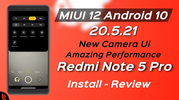 Download Android 10 MIUI 12 Port 20.5.21 for Redmi Note 5 Pro Review | New Camera Ui, Amazing ROM